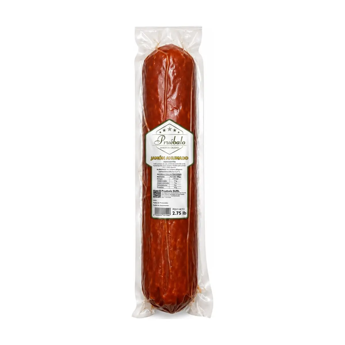 Jamón ahumado Pruébalo (1.24 kg / 2.75 lb)