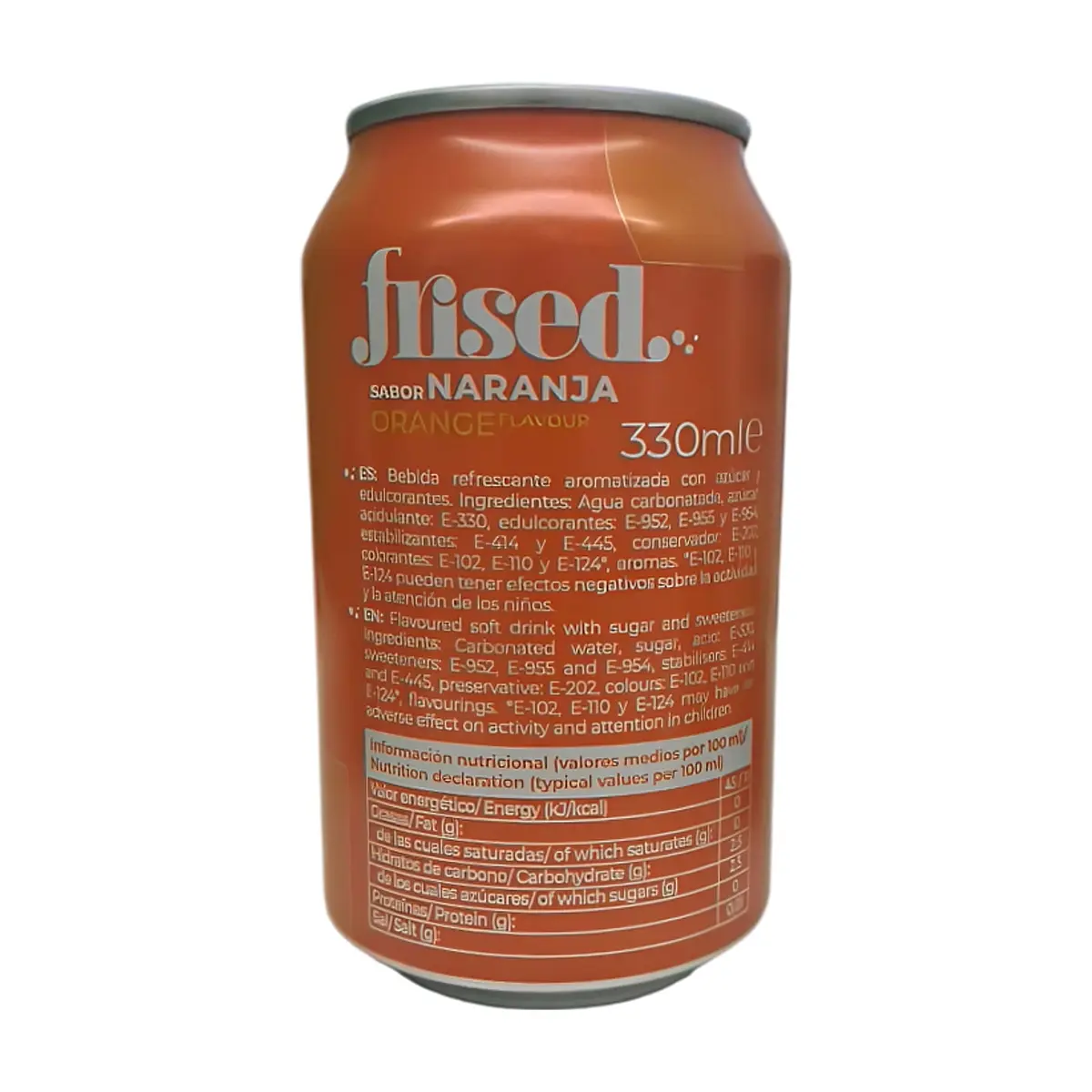 Refresco de naranja Frised (330 ml) - Thumbnail 2