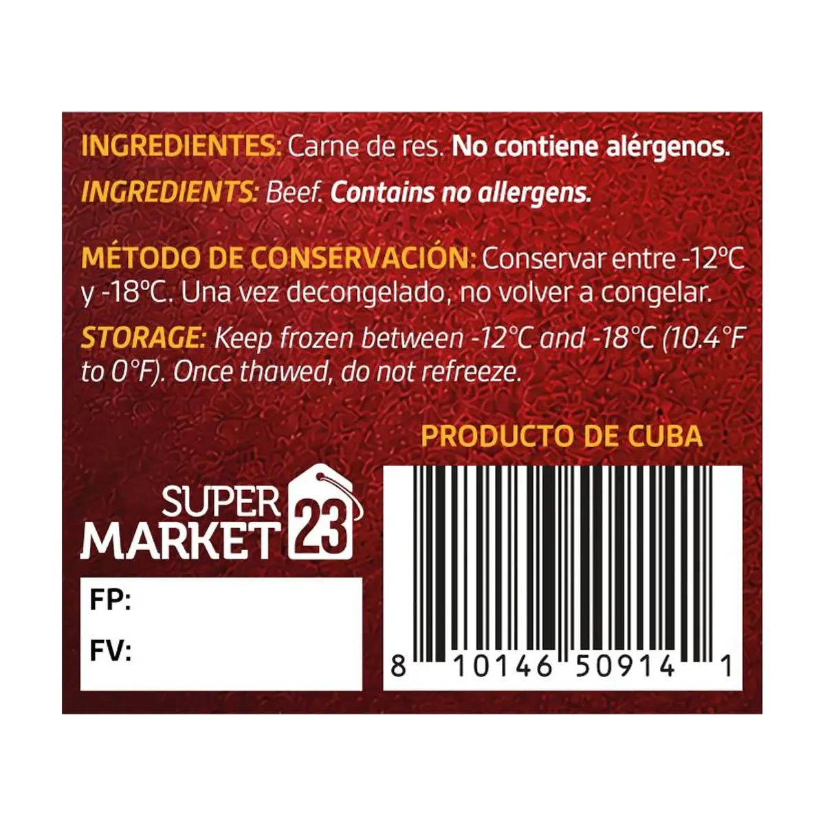 Lomo de res YEYA (1 kg / 2.2 lb) - Miniatura 3