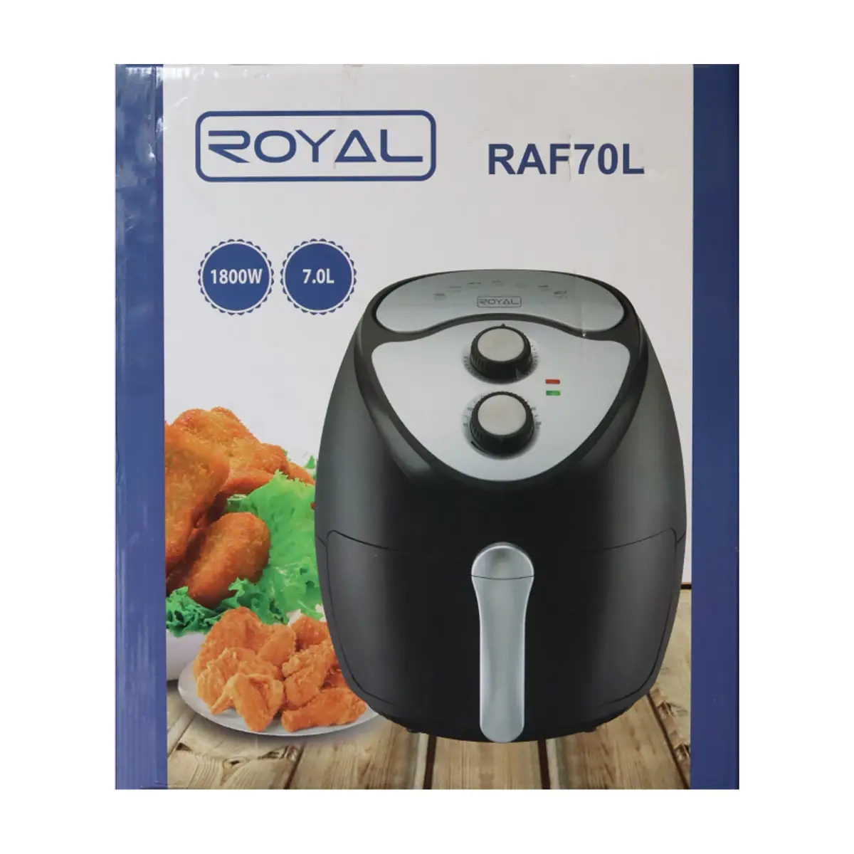 Freidora de aire 7 L Royal RAF70L - Thumbnail 2