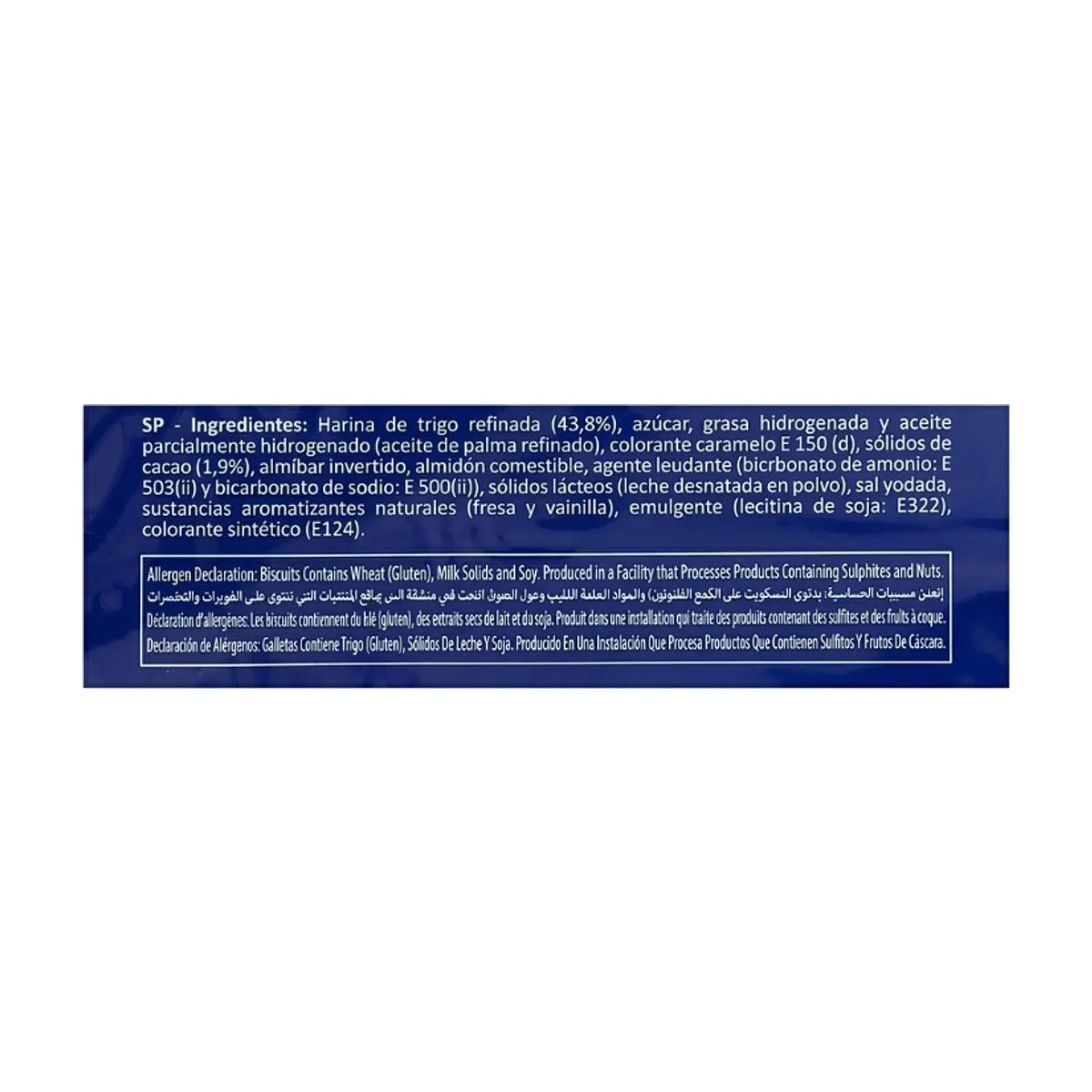 Galletas Sovio con crema de fresa Bonn (4 x 30 g / 1.06 oz) - Thumbnail 3