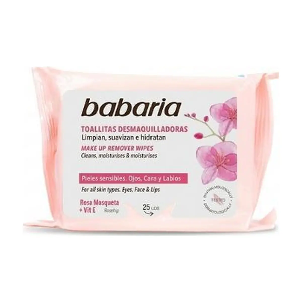 Toallitas Desmaquilladoras (25 ud) BABARIA