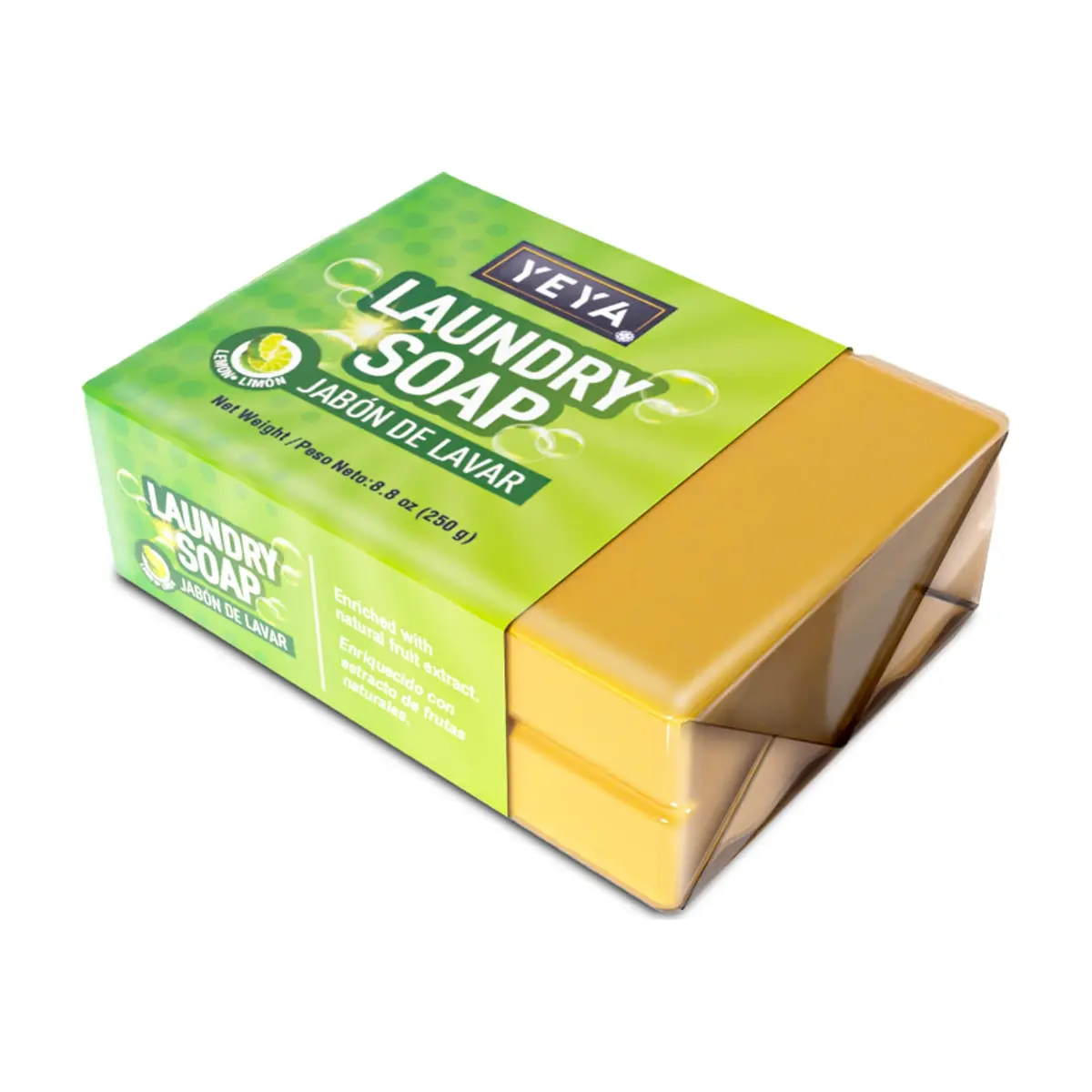 Jabón de lavar con aroma a limón YEYA (5 x 250 g / 8.8 oz) - Miniatura 3