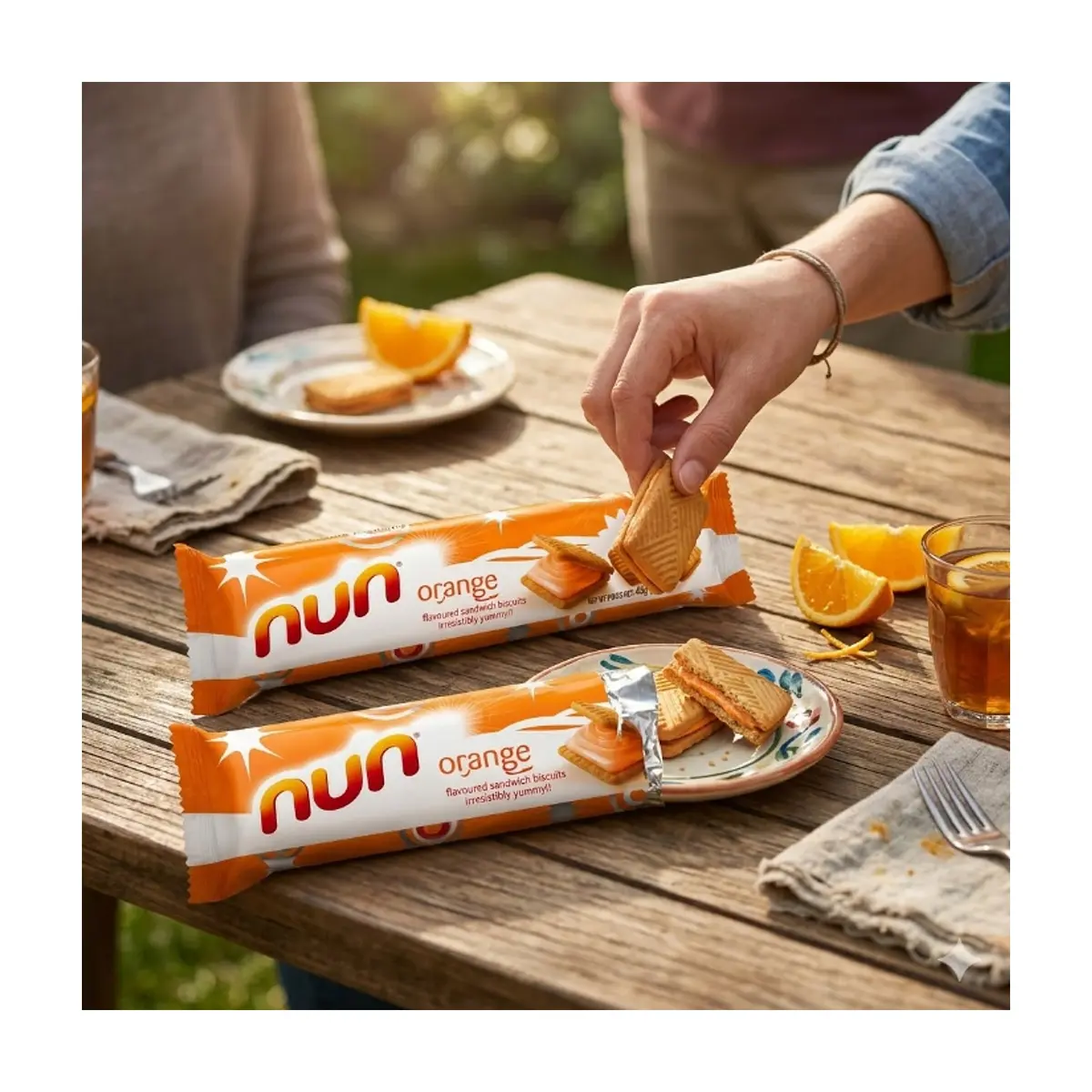 Galletas sándwich sabor naranja Nutro (45 g / 1.58 oz) - Thumbnail 5
