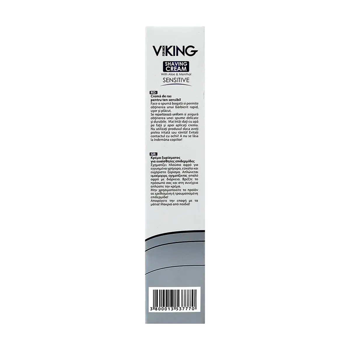 Crema de afeitar con aloe y mentol Sensitive Viking (100 ml) - Miniatura 2