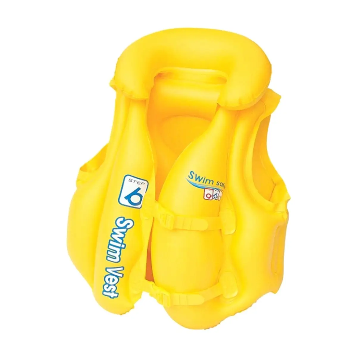 Chaleco salvavidas inflable para niños de color amarillo Bestway