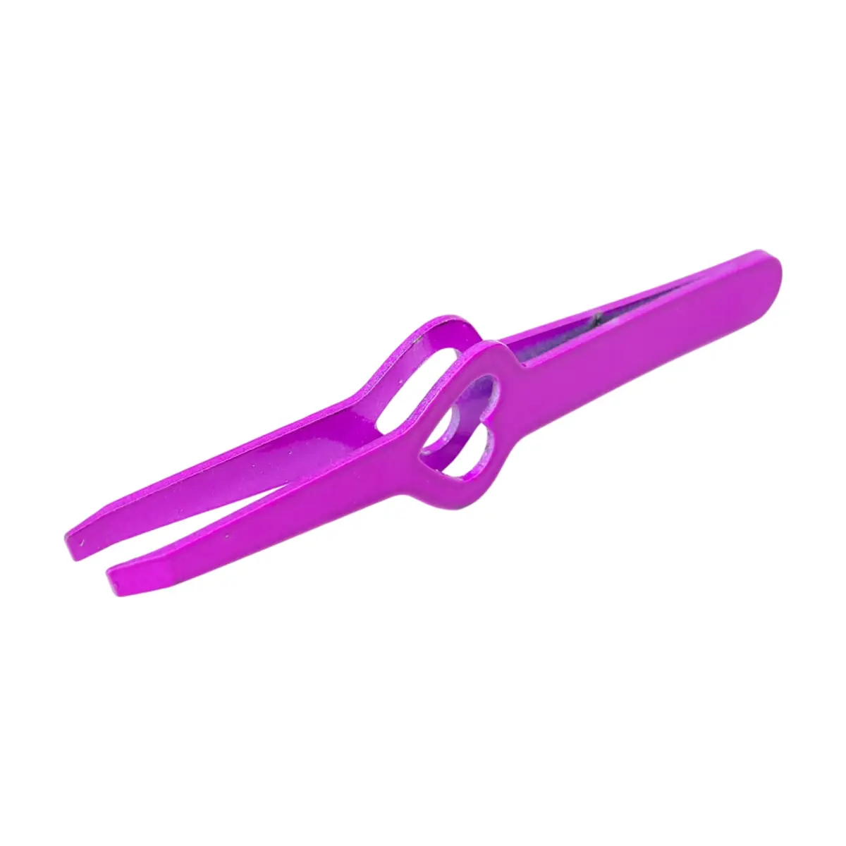 Pinza para cejas de acero inoxidable con forma de corazón Beauty Tools - Miniatura 1