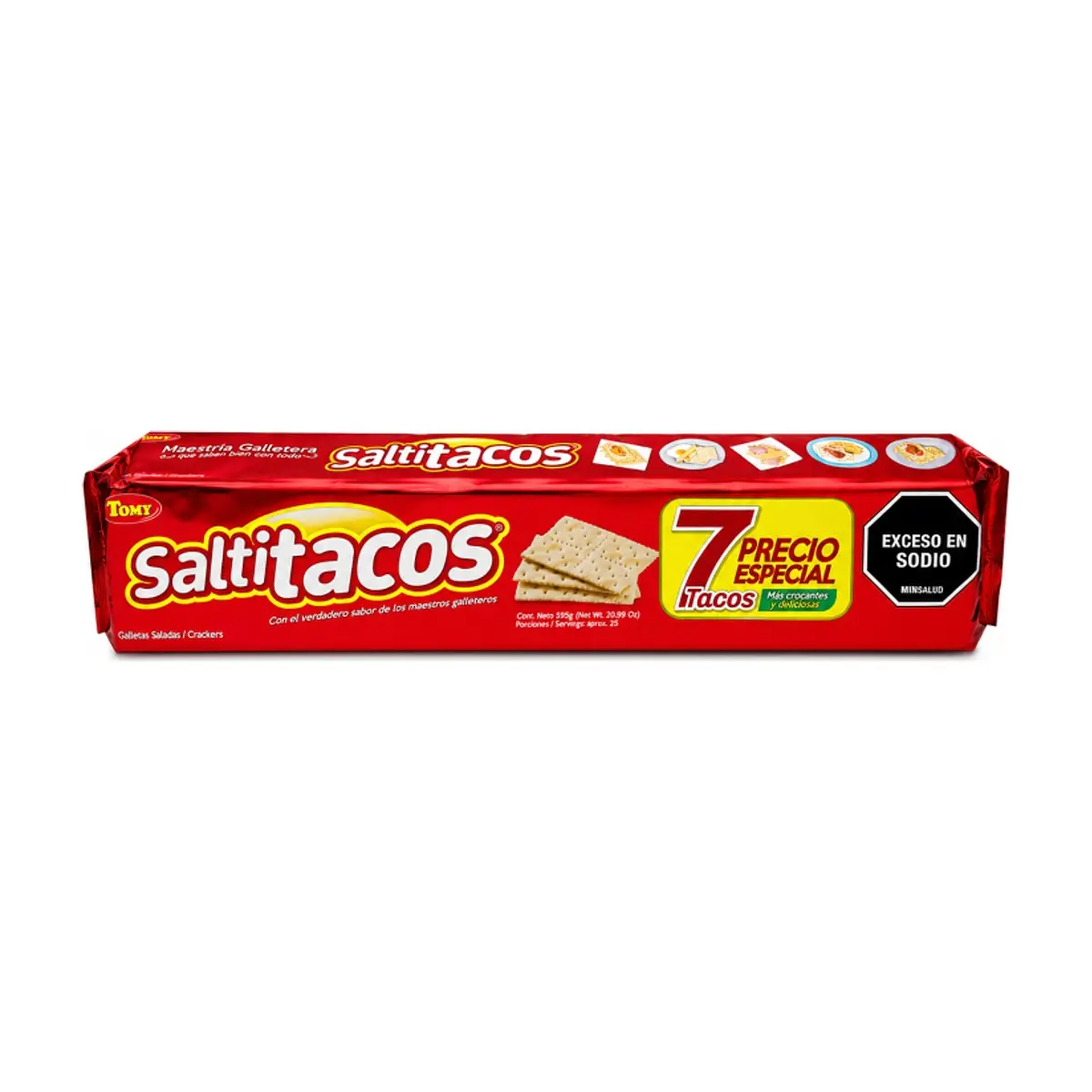 Galletas saladas Tomy Saltitacos (595 g / 1.3 lb)