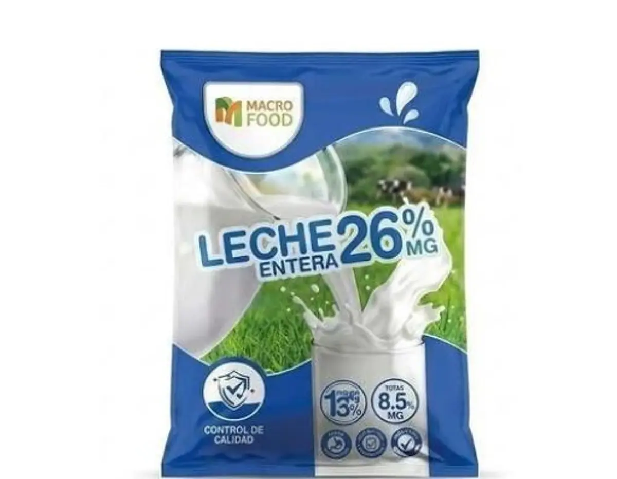 Leche en Polvo Entera al 26% (1 kg) MACROFOOD