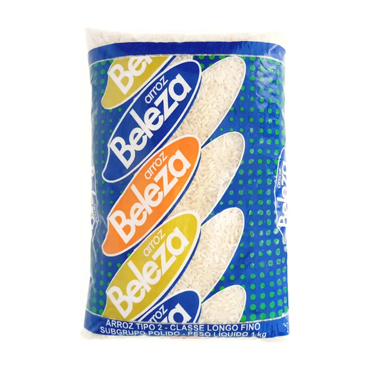 Arroz tipo 2 Beleza (1 kg / 2.20 lb)
