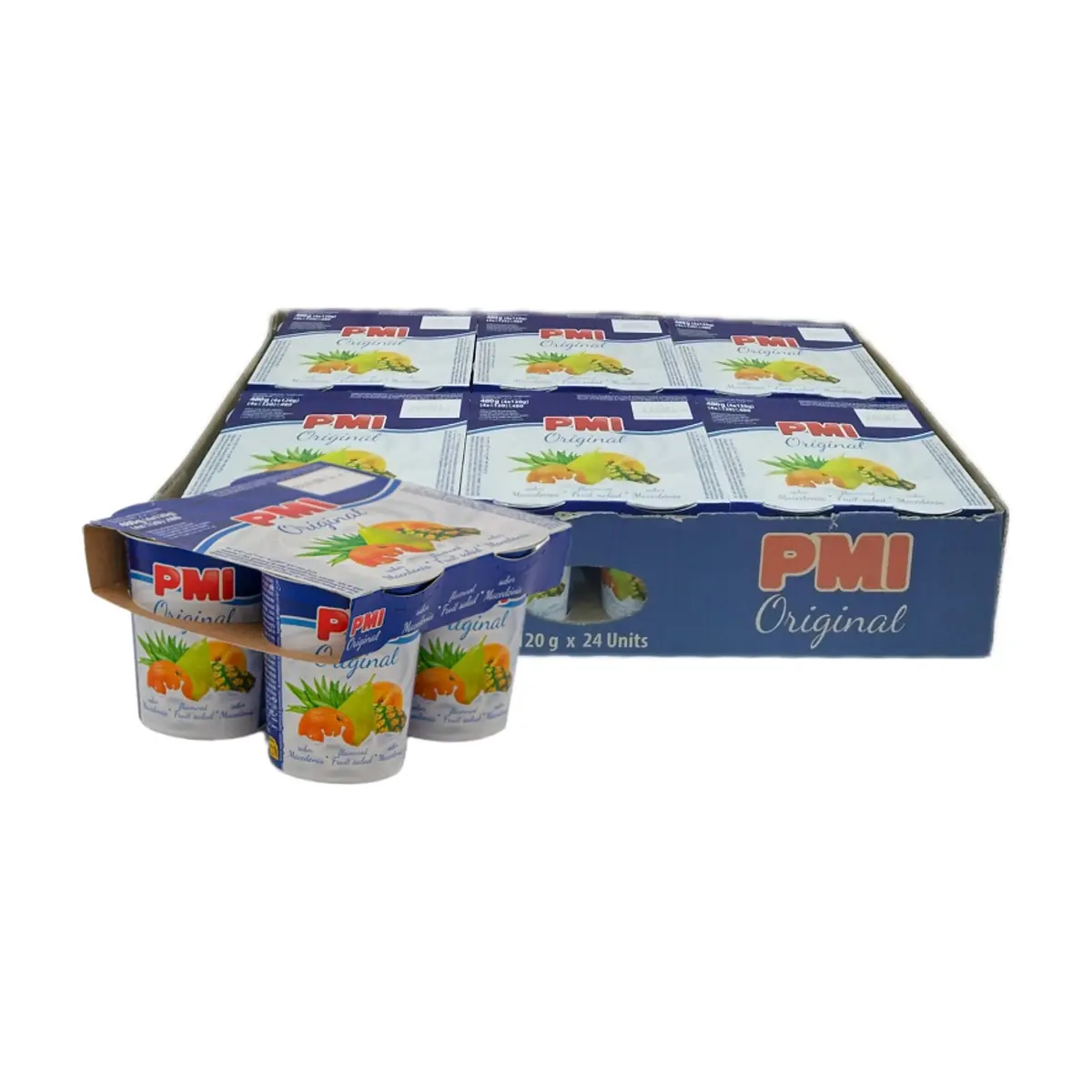 Yogurt sabor macedonia Pmi Original (24 x 120 g / 4.23 oz)