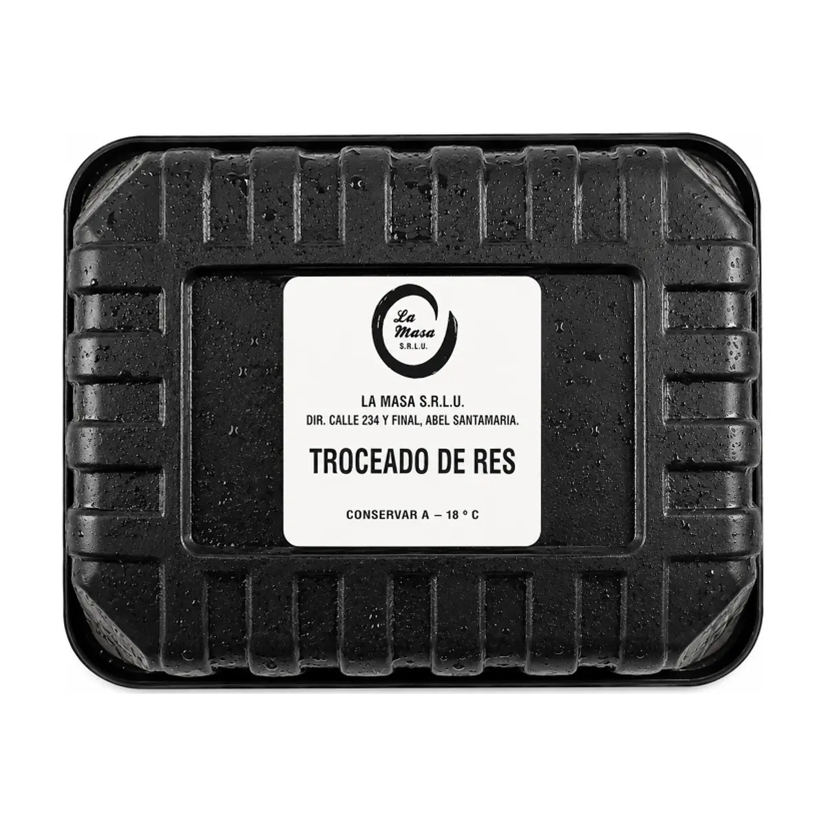 Carne de res troceada de primera La Masa (454 g / 1 lb) - Thumbnail 3
