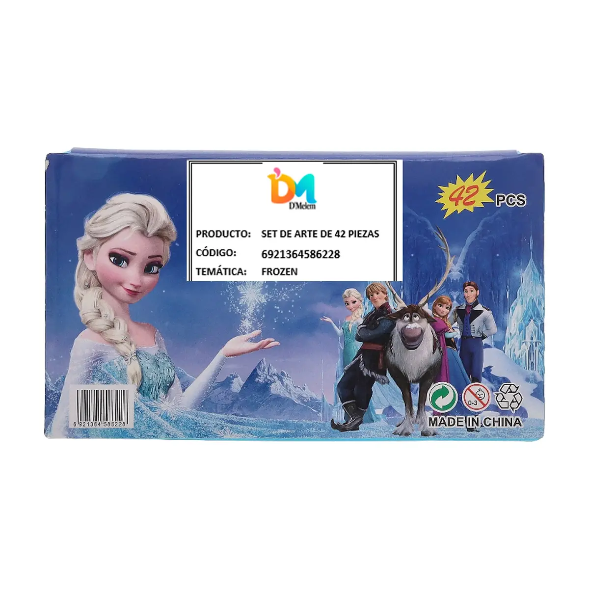 Set de arte de 42 piezas temática Frozen D'melem - Thumbnail 4