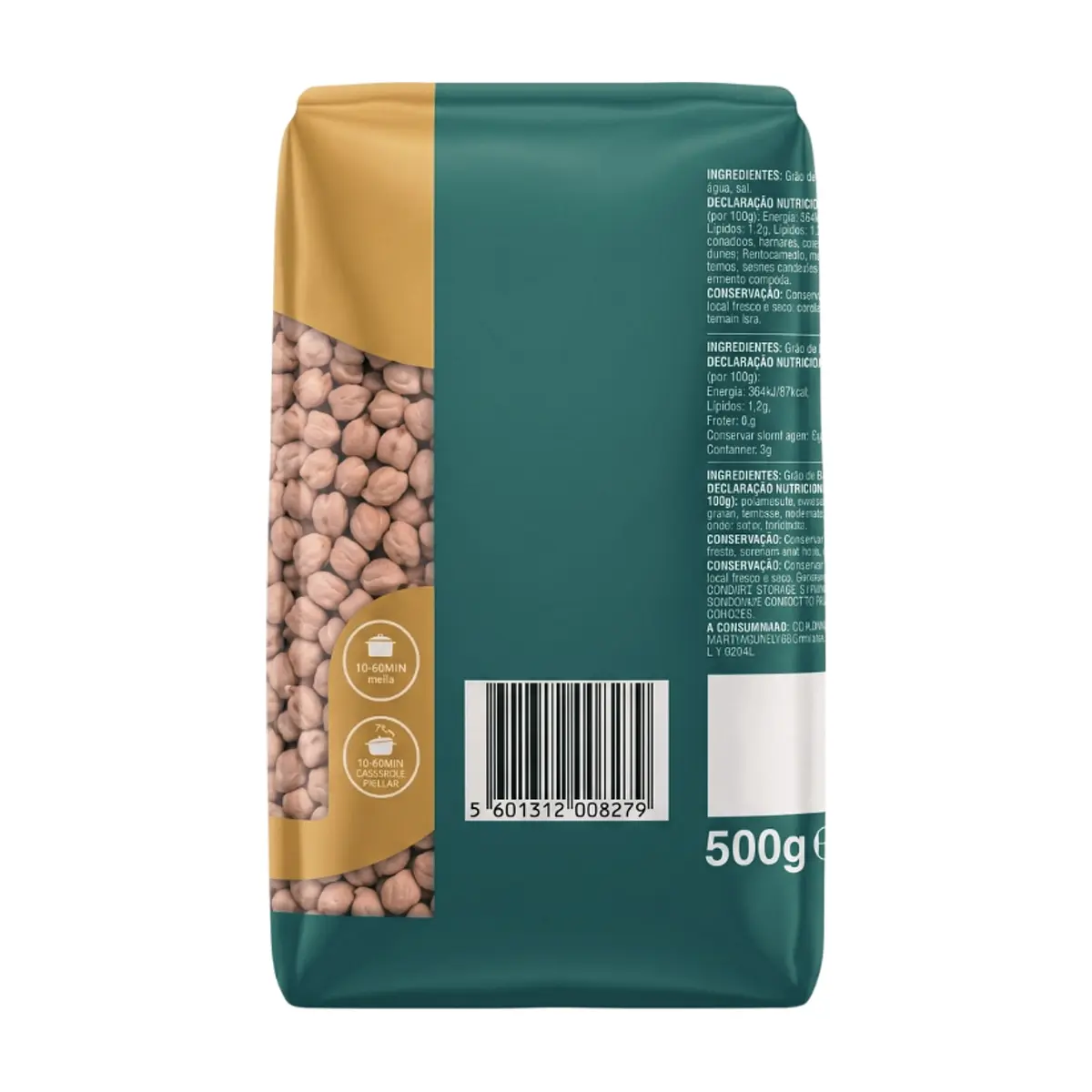 Garbanzos Continente (500 g / 1.1 lb) - Thumbnail 3