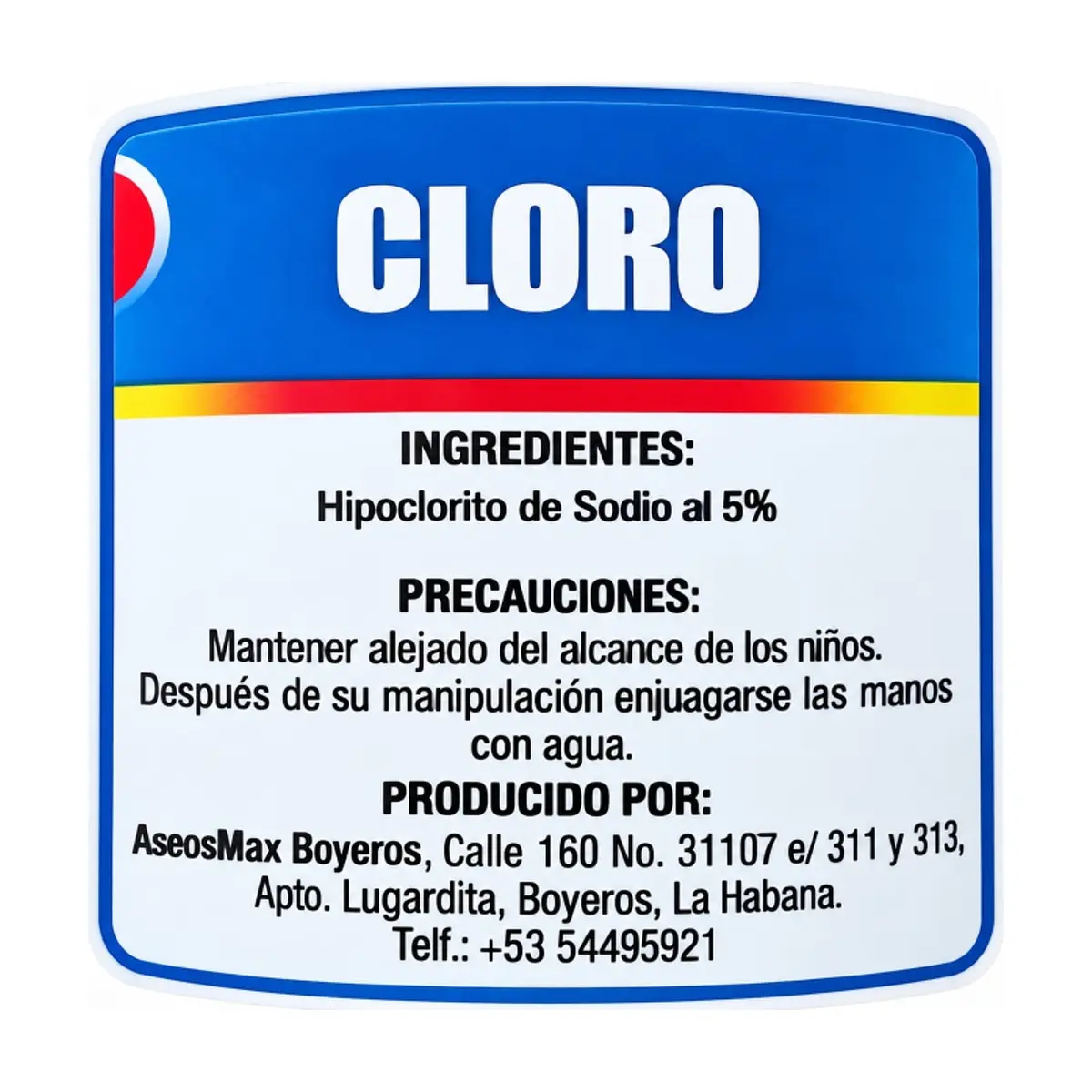 Cloro Aseos Max (1 L) - Miniatura 3