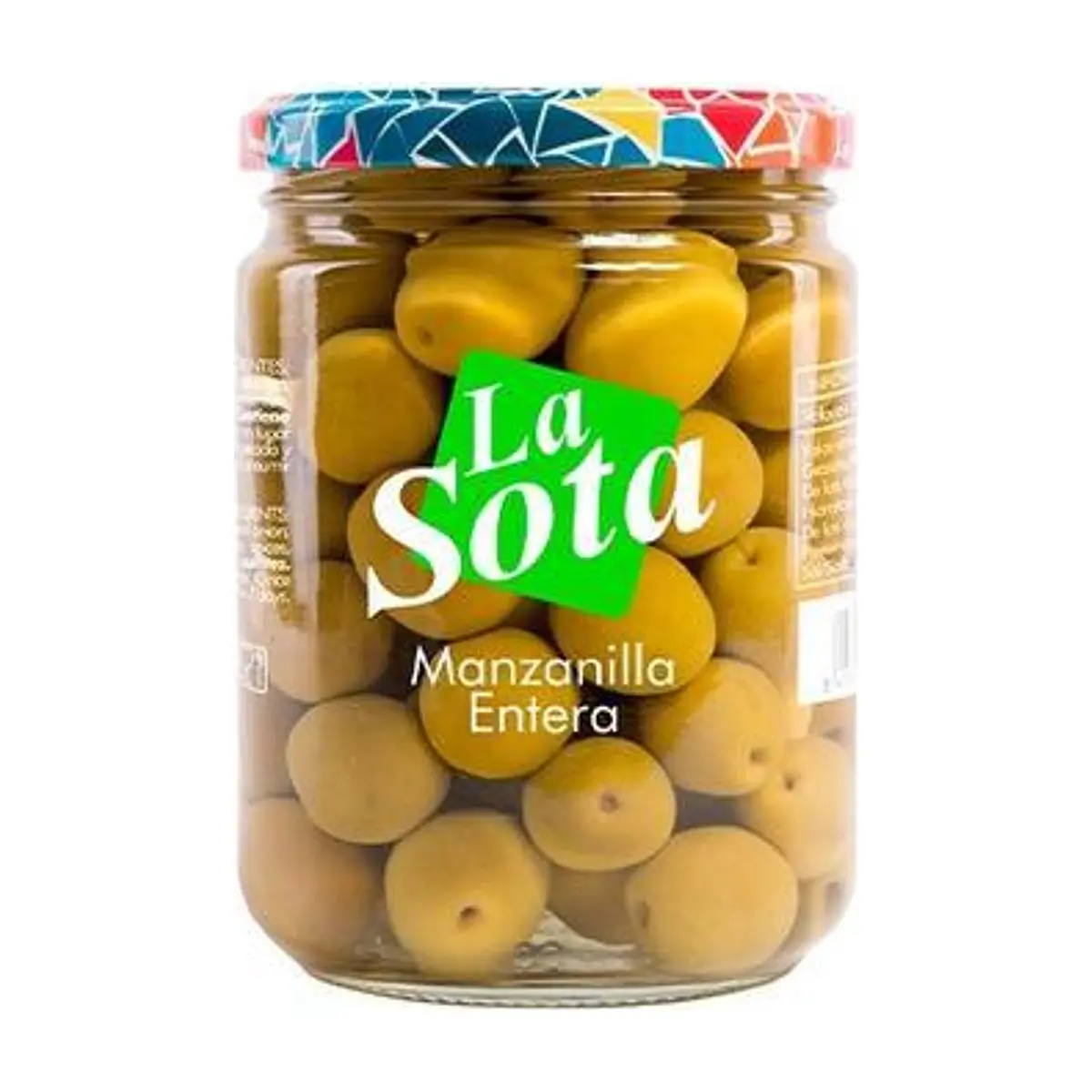 Aceituna con Hueso Sabor Anchoa (420 gr) LA SOTA