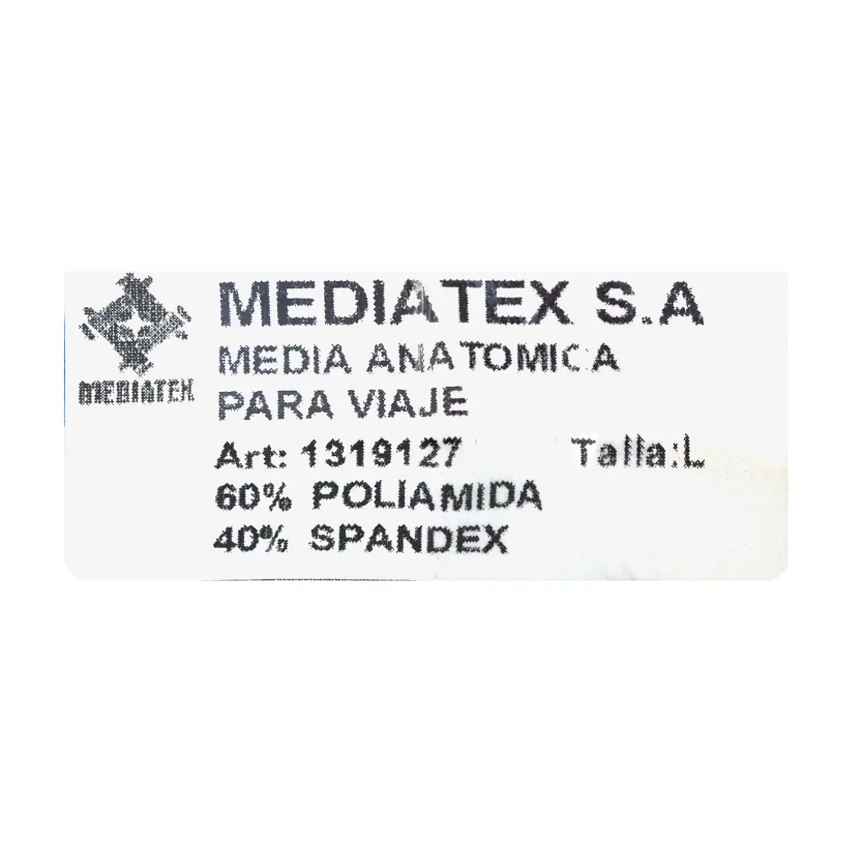 Medias anatómicas para viaje talla L Mediatex - Thumbnail 4