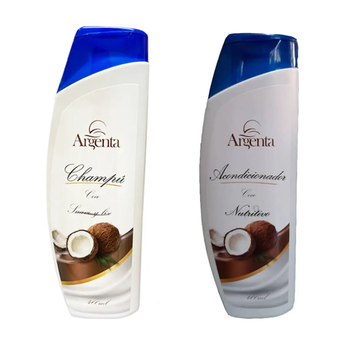 Champú de coco Argenta + Acondicionador de coco Argenta