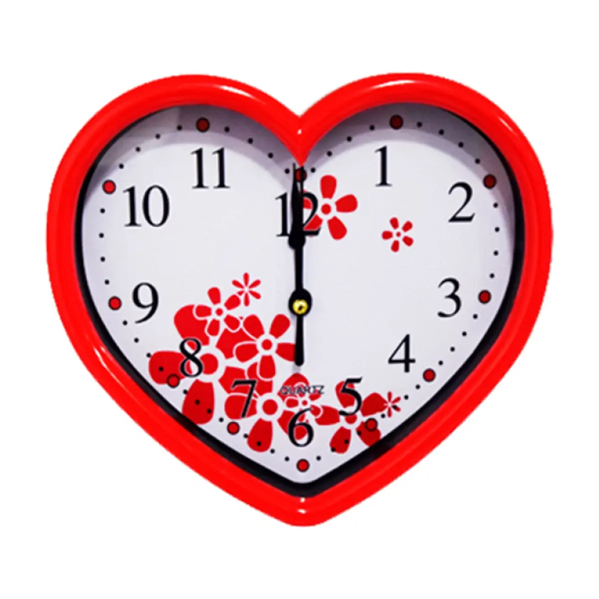 Reloj decorativo de pared en forma de corazón 21 cm Yanda