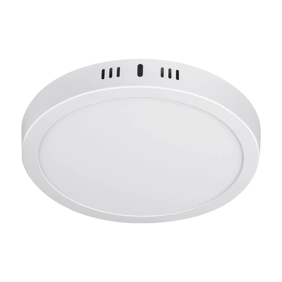 Luminario redondo blanco LED 18 W Volteck PLA-207L