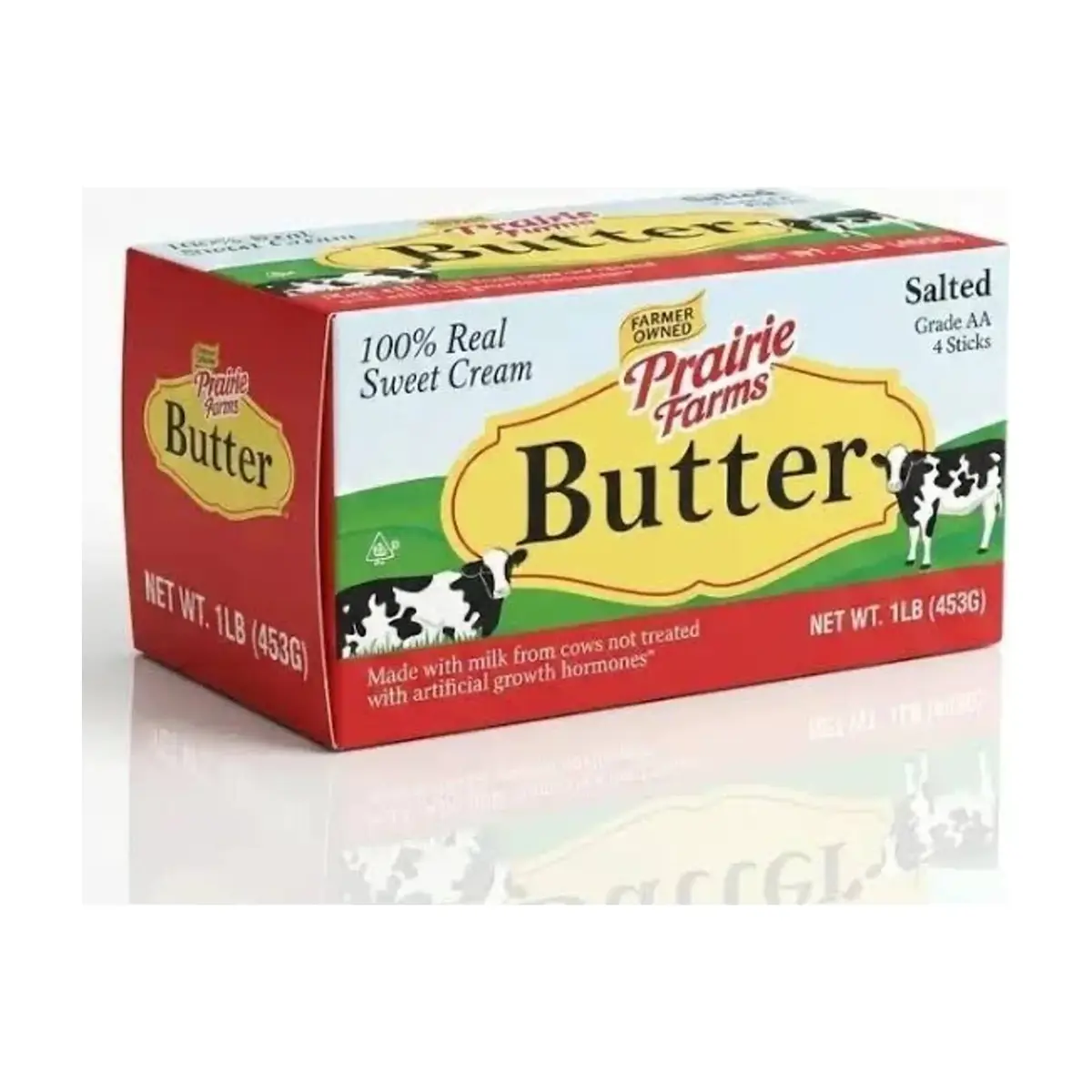 Mantequilla con sal Prairie Farms (453g/1lb) - Imagen 1