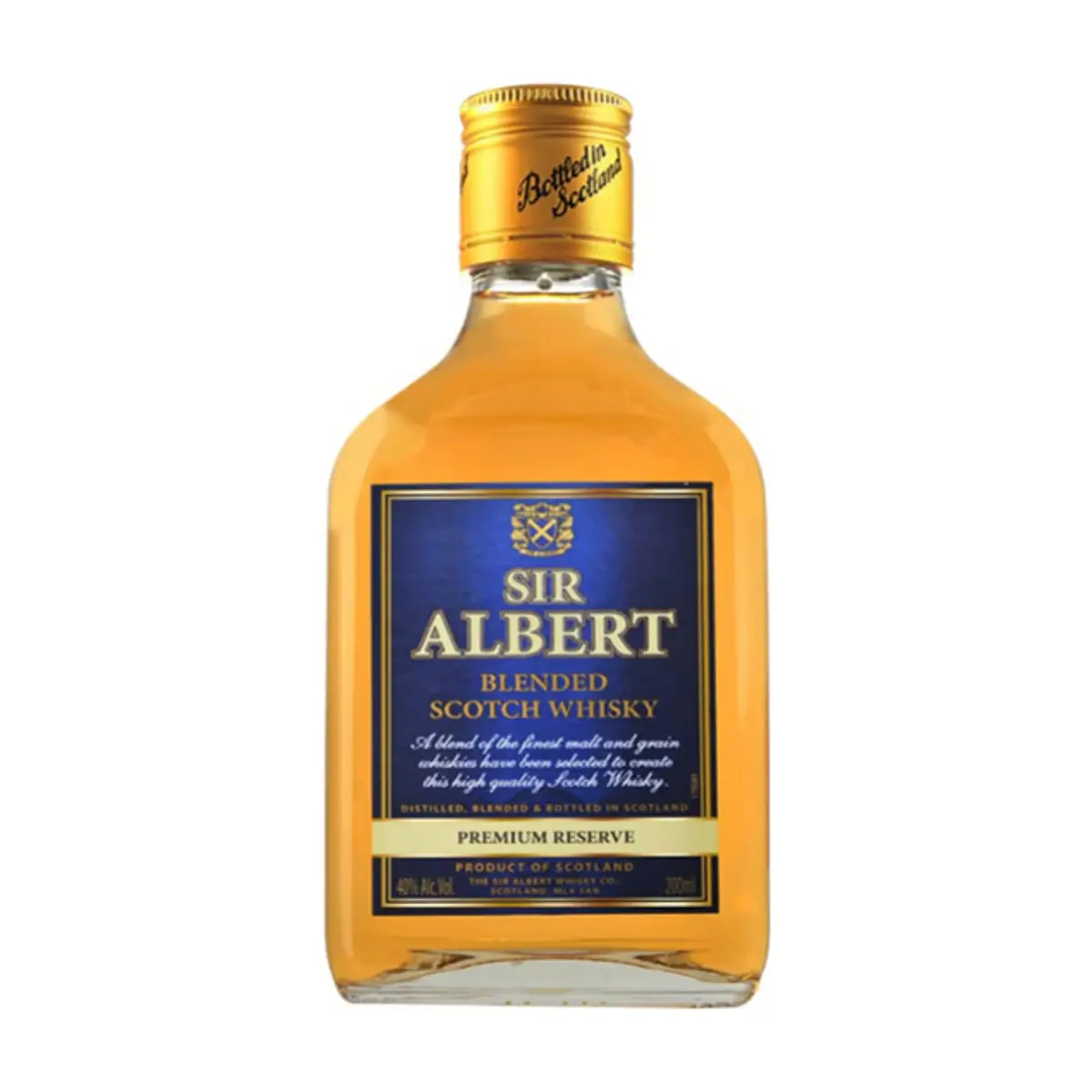 Whisky escosés mezclado Sir Albert (200 ml)