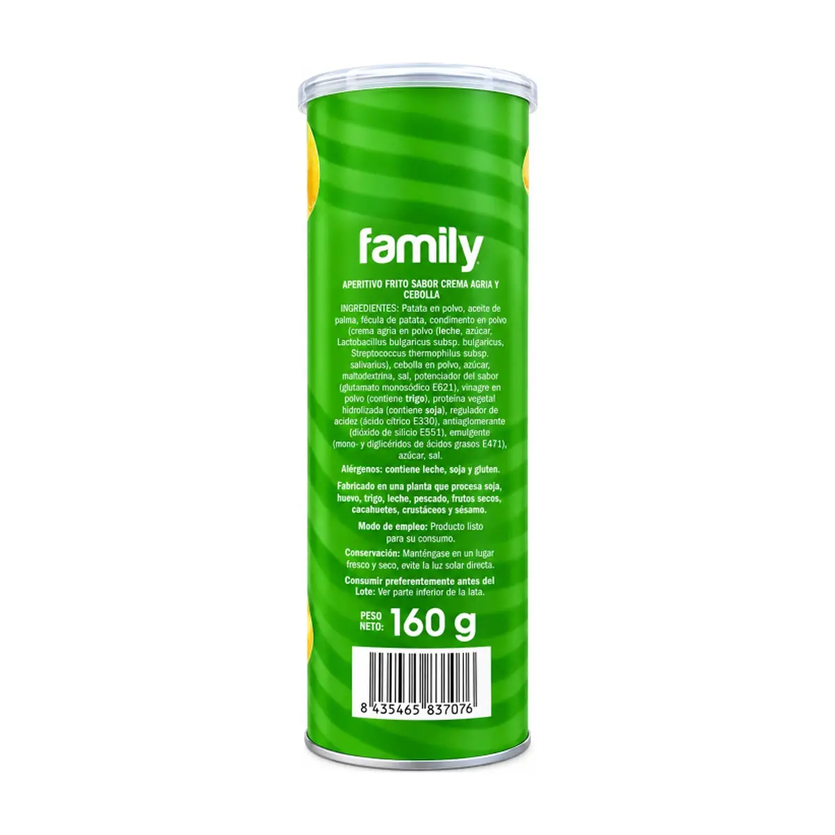 Papas sabor crema agria y cebolla Family (160 g) - Miniatura 2