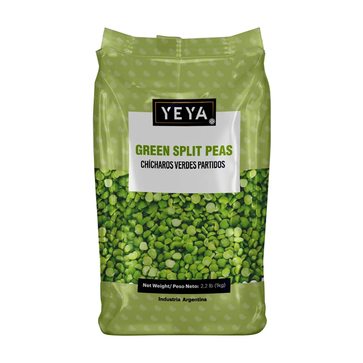 Chícharos verdes partido YEYA (1 kg / 2.2 lb)