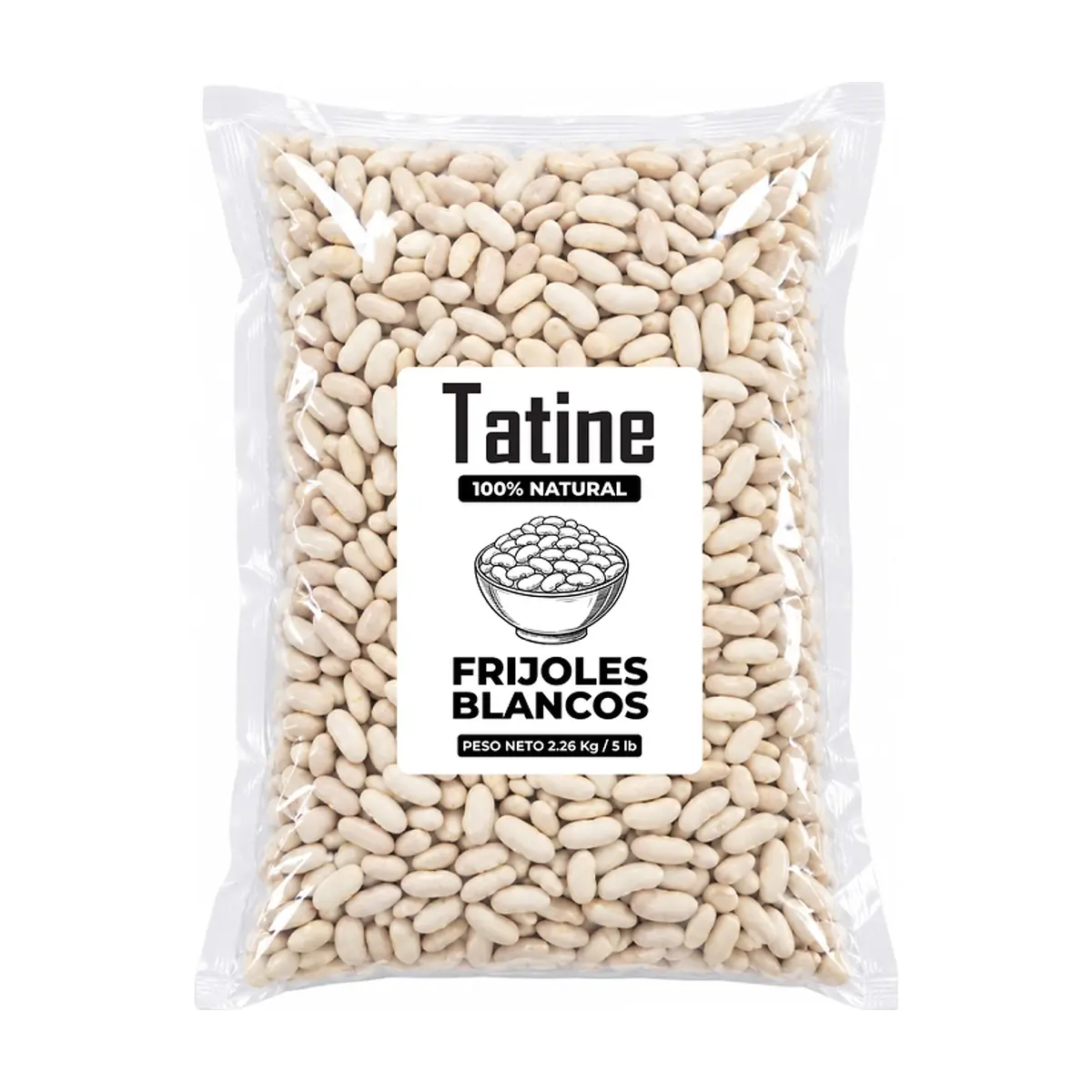 Frijoles blancos Tatine (2.26 kg / 5 lb) - Miniatura 1