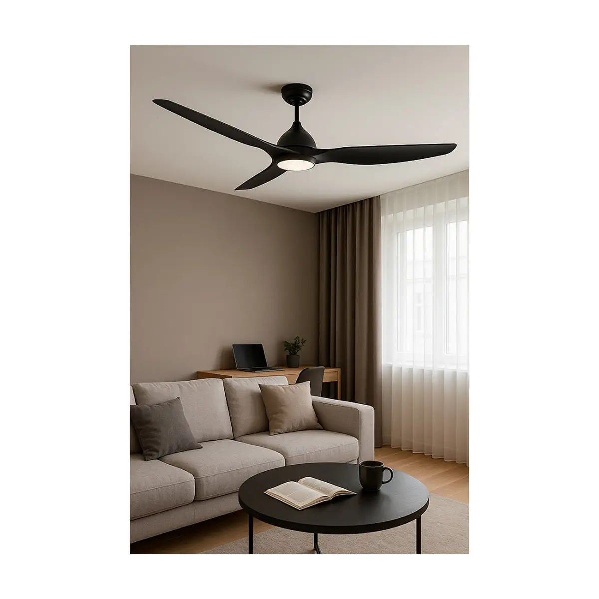 Ventilador de techo de 64 pulgadas Malu FL-K05 - Thumbnail 5