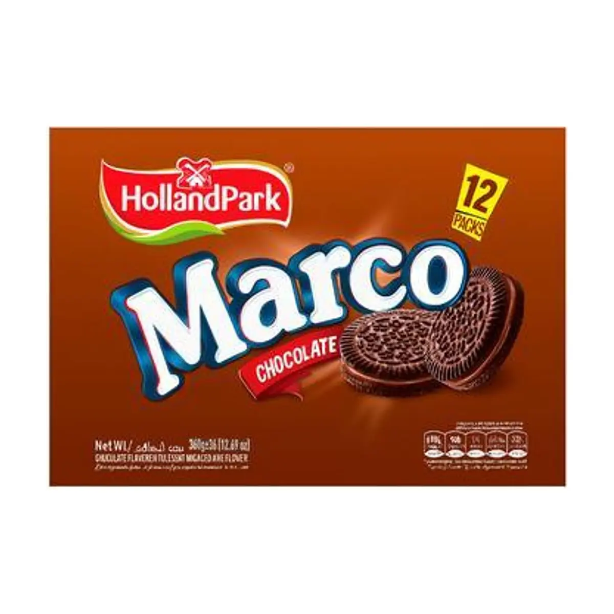Galletas Marco con crema de chocolate (12 u) - Image 1