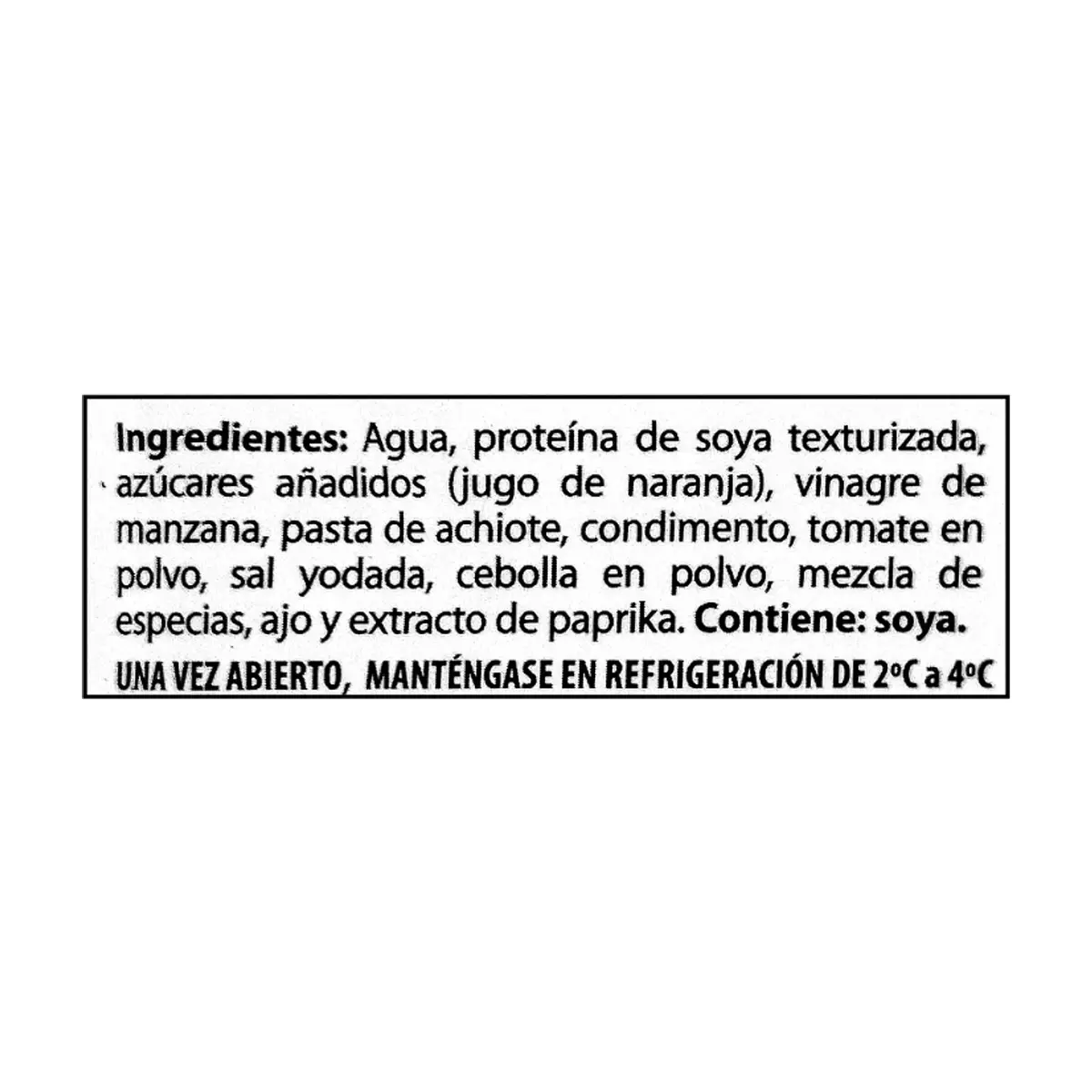 Cochinita pibil de soya Chata (215 g / 7.8 oz) - Thumbnail 3