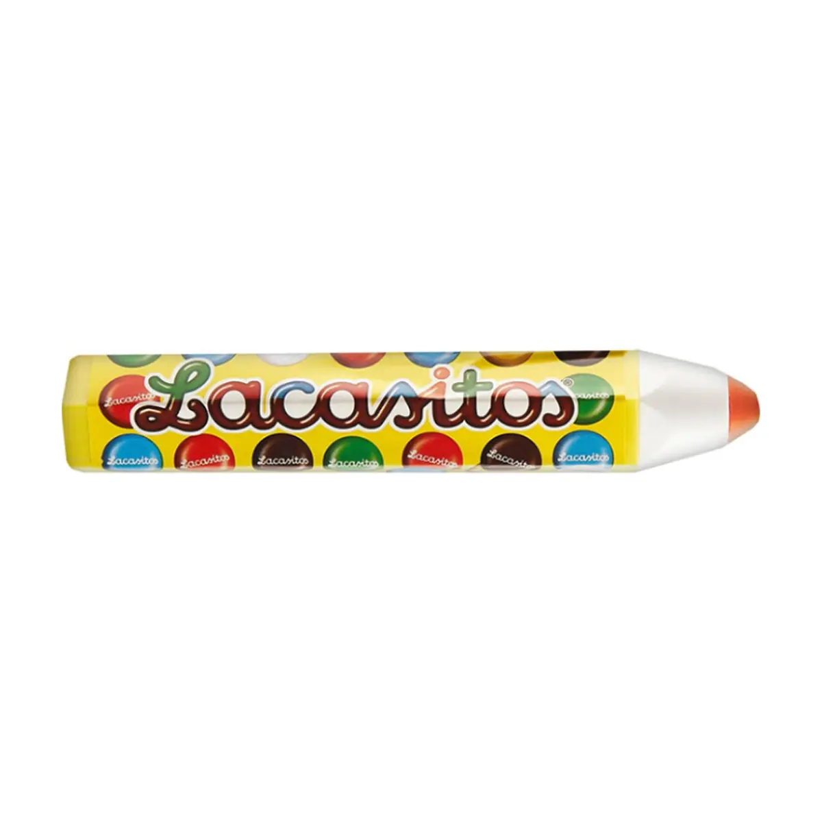 Gragea de chocolate con leche recubierta con azúcar coloreado Lápices Lacasitos (20 g)