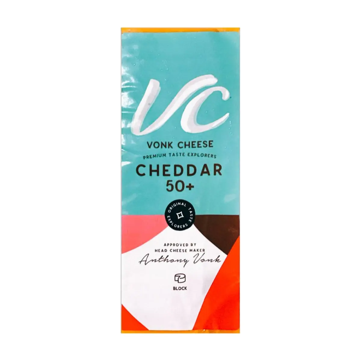 Queso Cheddar 50+ Vonk Cheese (2.5 kg / 5.51 lb) - Miniatura 2