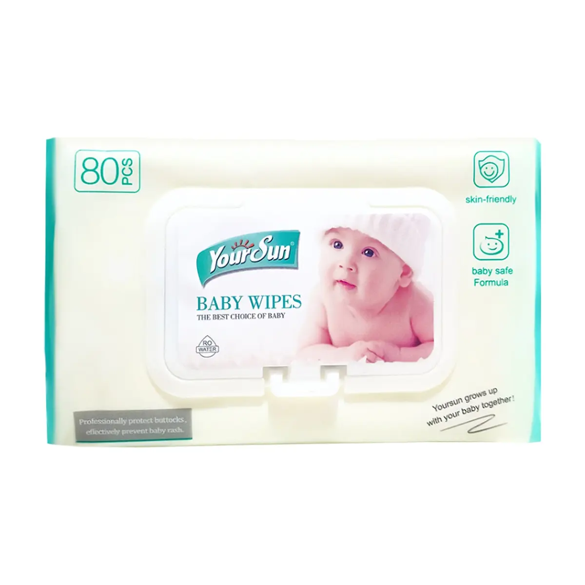 Toallitas húmedas para bebé YourSun (80 U)