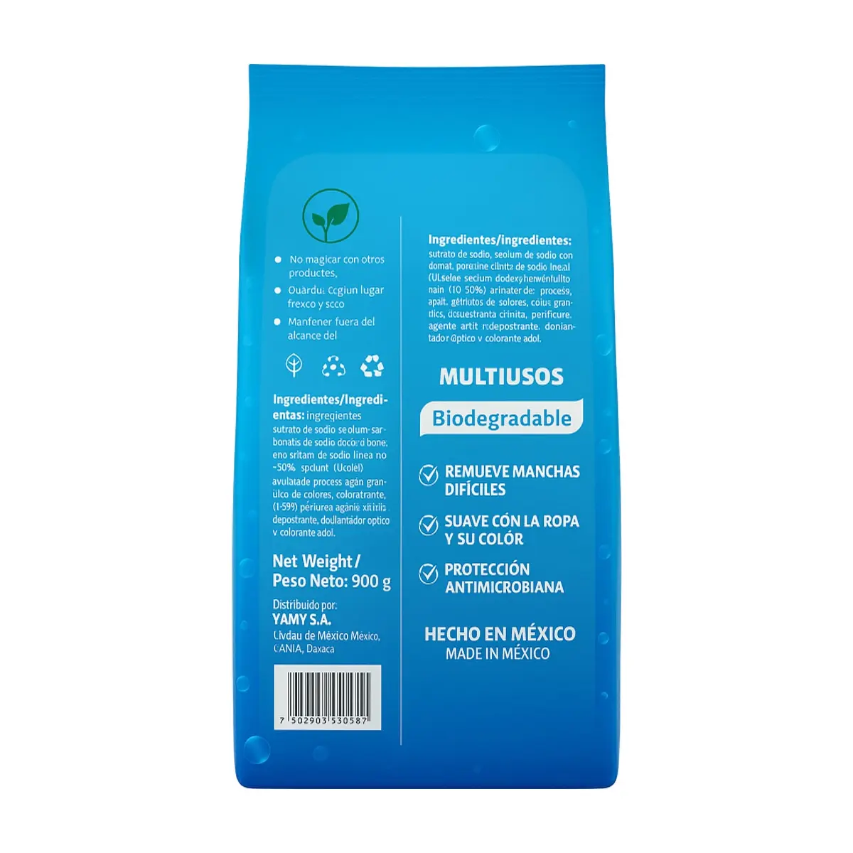 Detergente en polvo Yamy (900 g / 1.98 lb) - Thumbnail 2