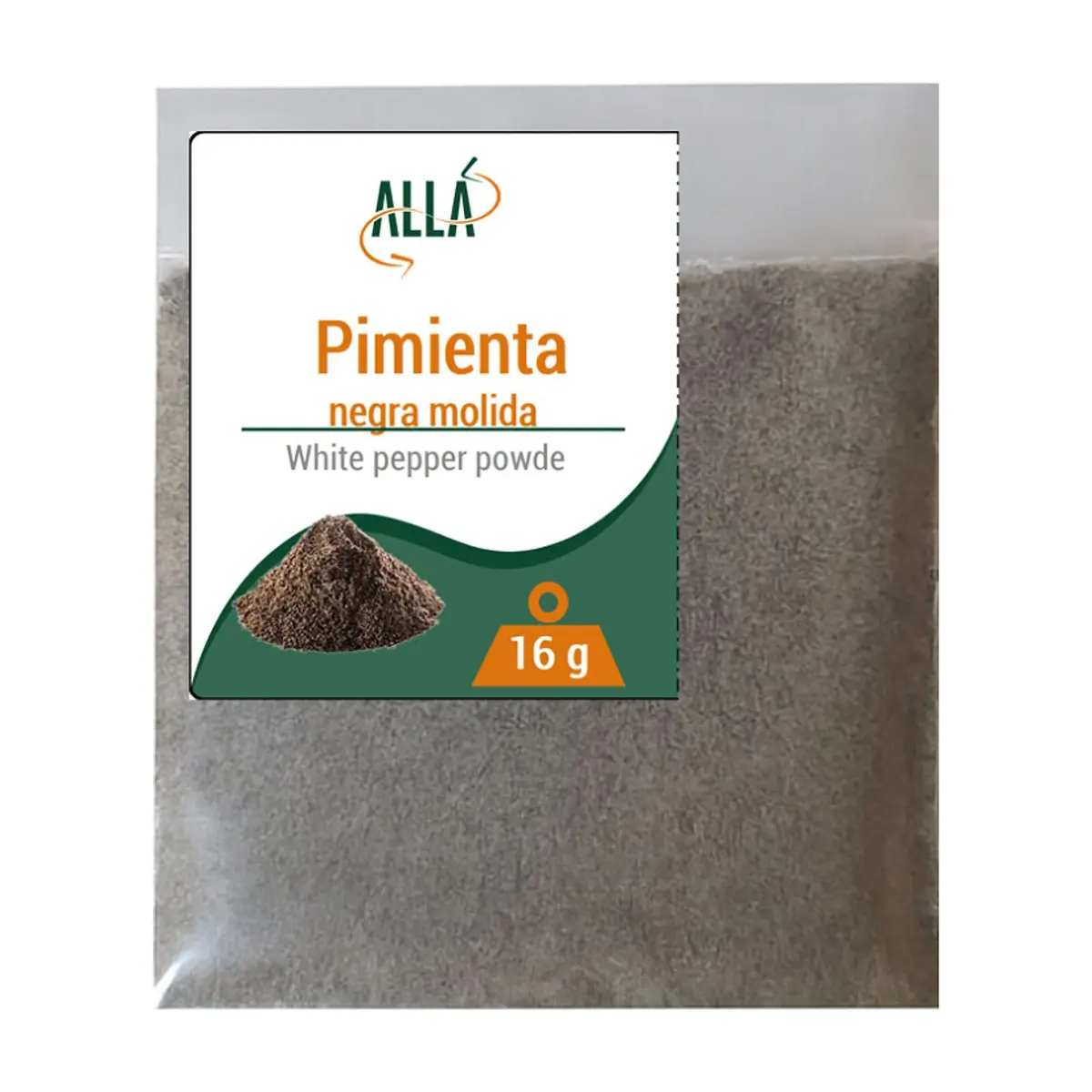 Pimienta negra molida ALLÁ (16 g) - Thumbnail 2
