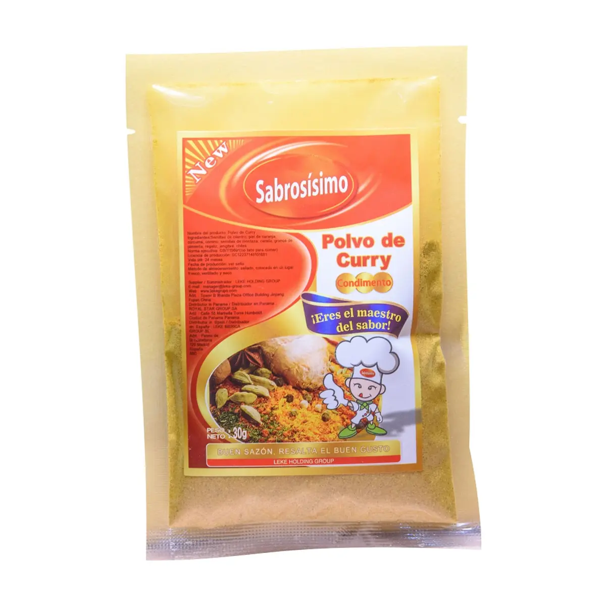 Curry en polvo Sabrosísimo (30 g / 1.06 oz)
