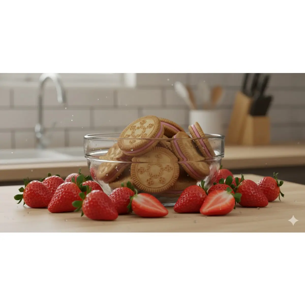 Galletas GN Rellenitas sabor fresa (36 g / 1.27 oz) - Miniatura 4
