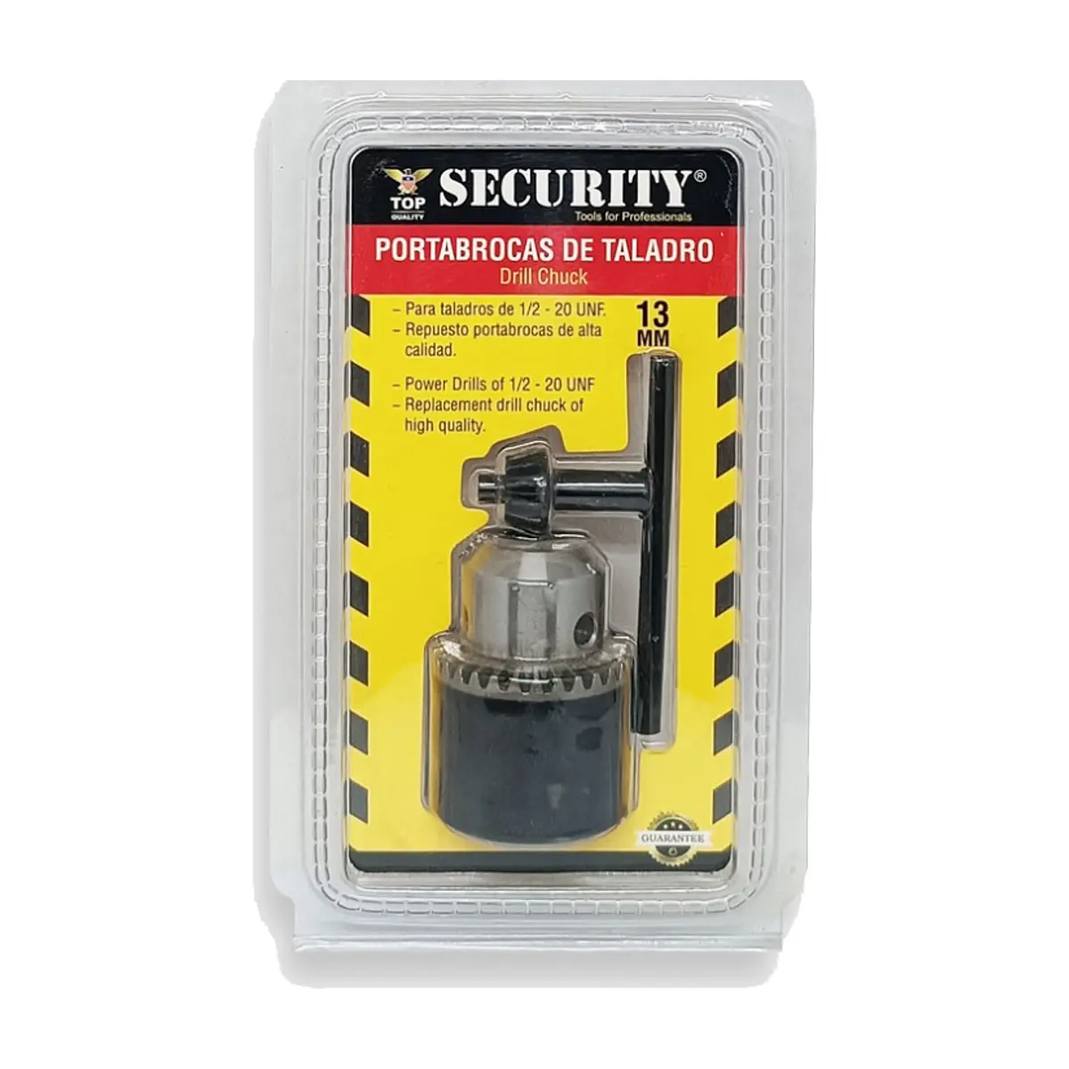 Porta brocas mandril para taladro 13 mm Security