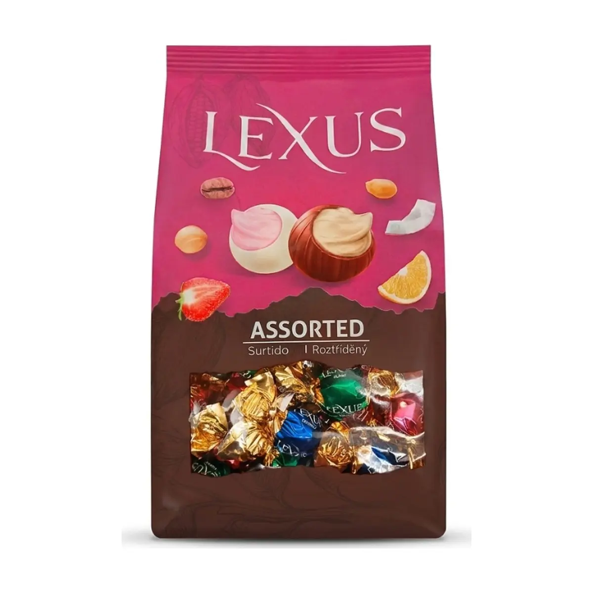 Surtido de chocolate rellenos con nata Lexus (1 kg / 2.2 lb)