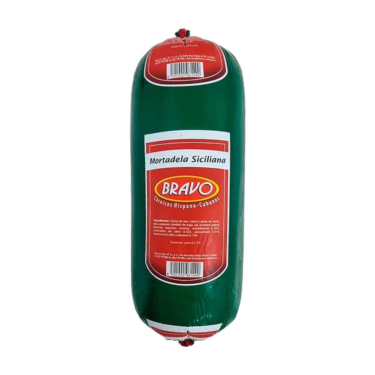 Mortadela siciliana Bravo (2 kg / 4.4 lb)