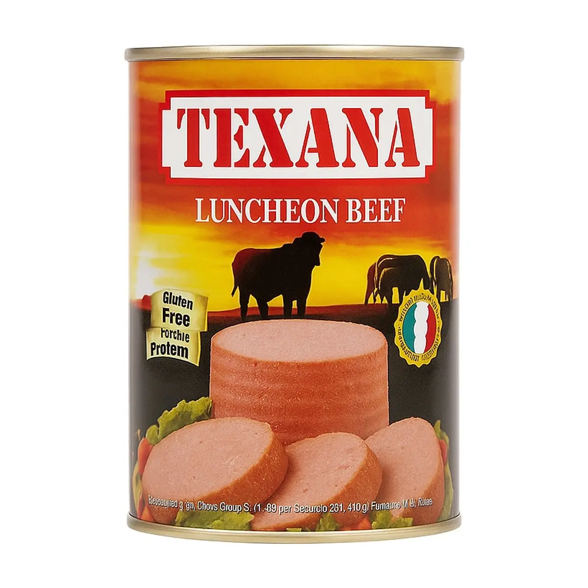 Carne de res tipo spam Texana (400 g / 14.1 oz)