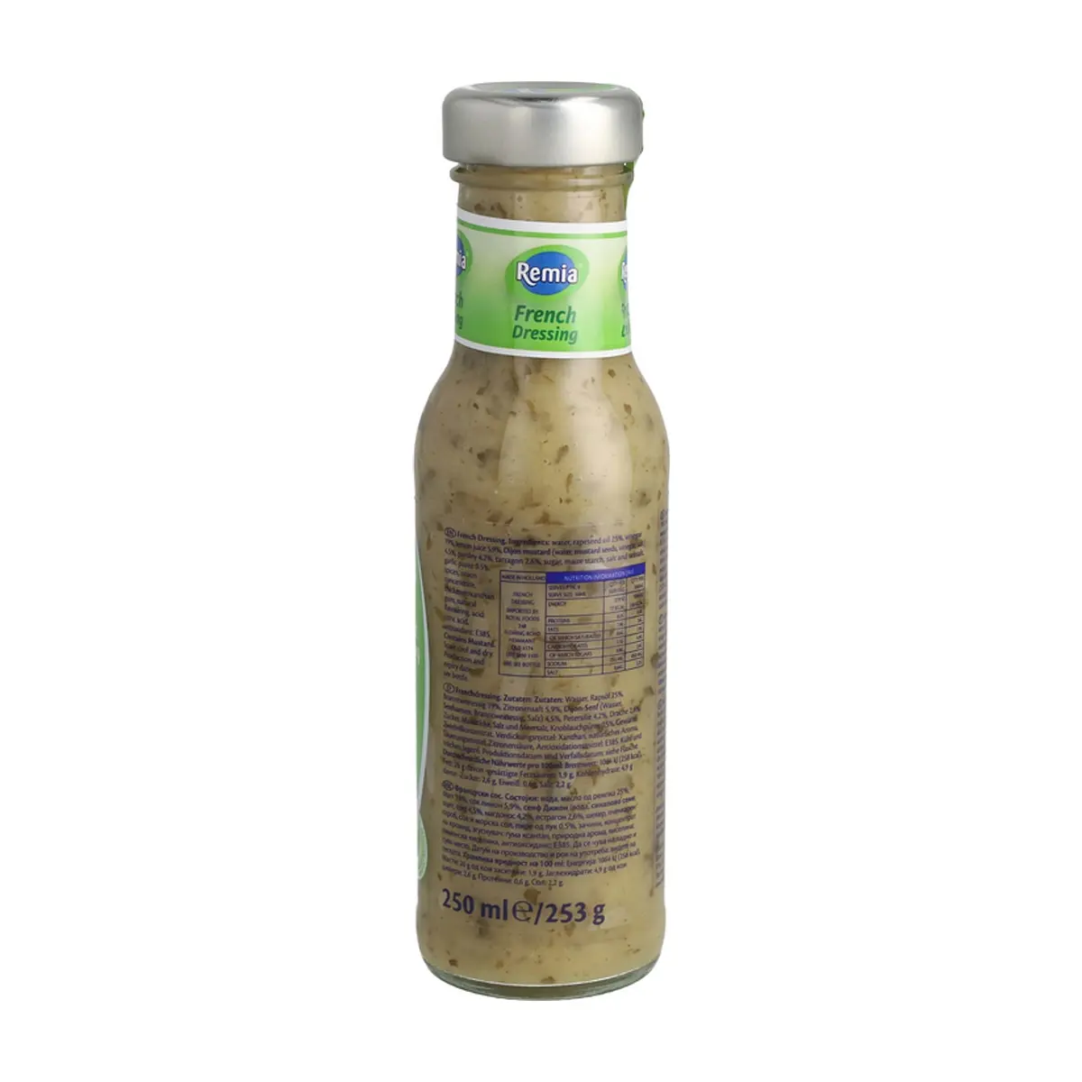 Aderezo francés Remia (250 ml) - Thumbnail 2