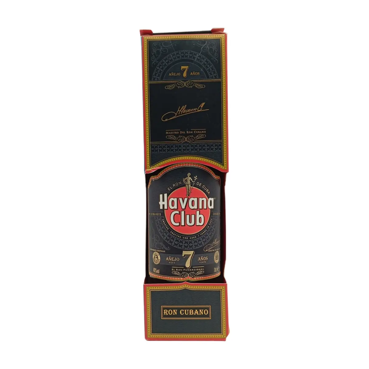 Botella de ron Añejo 7 Años 40 % vol Havana Club (700 ml)