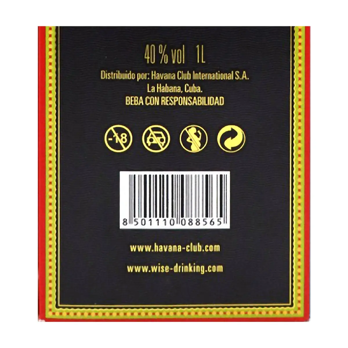 Ron añejo 7 años en estuche Havana Club (1 L) - Thumbnail 8