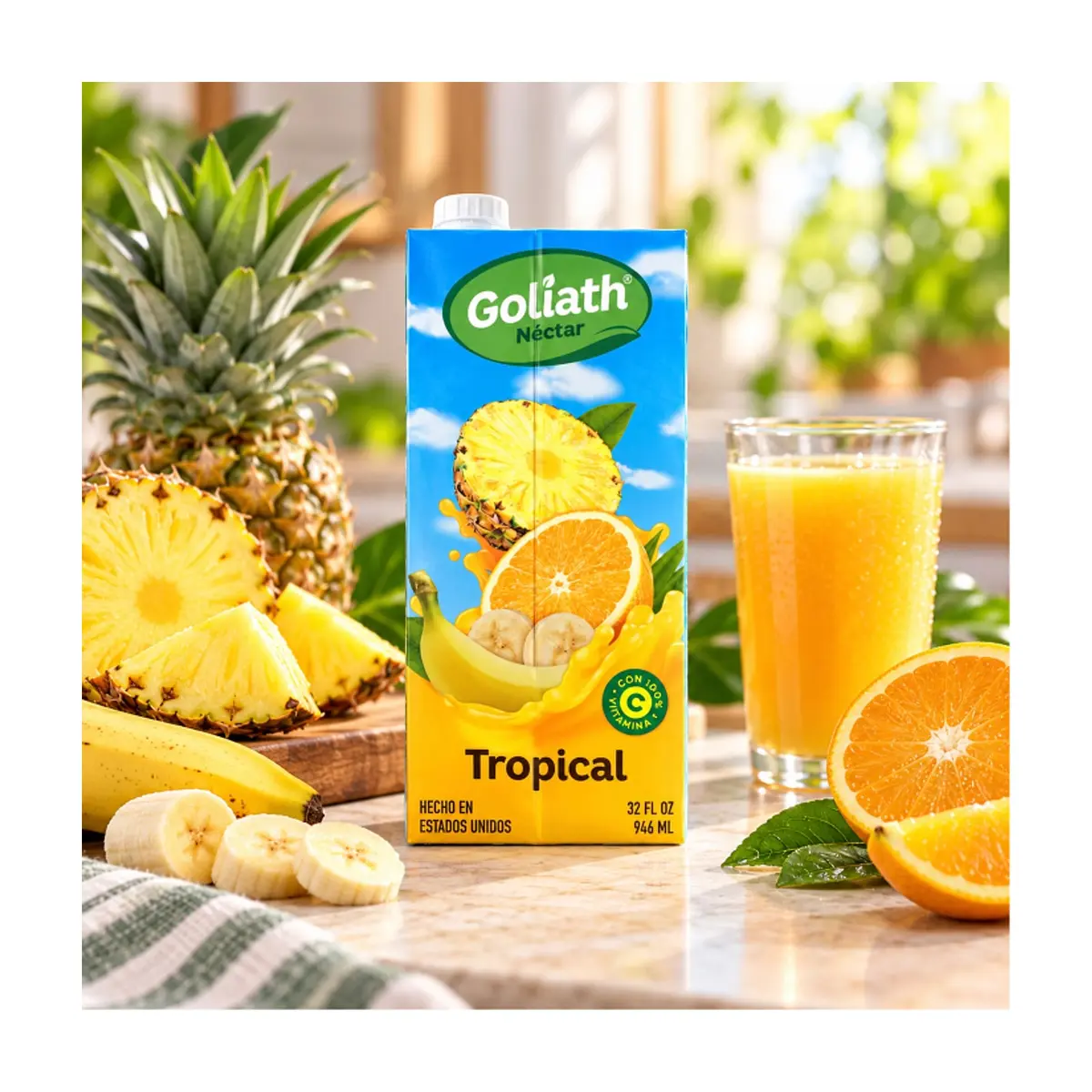 Néctar sabor tropical Goliath (946 ml / 32 oz) - Thumbnail 4
