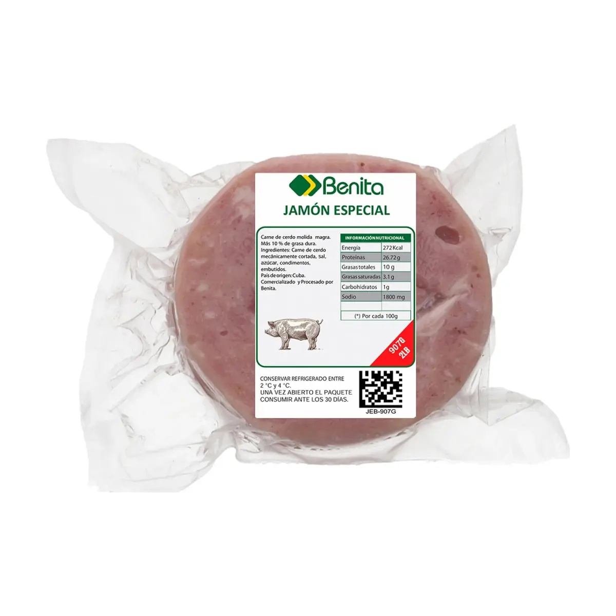 Jamón especial Benita (907 g / 2 lb) - Thumbnail 4