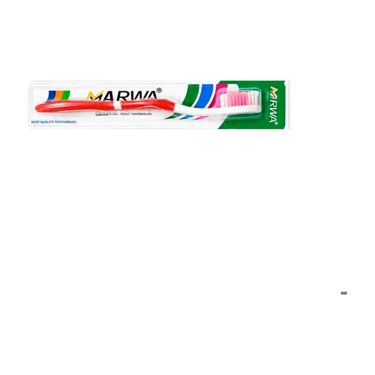 Cepillo de dientes rojo Marwa