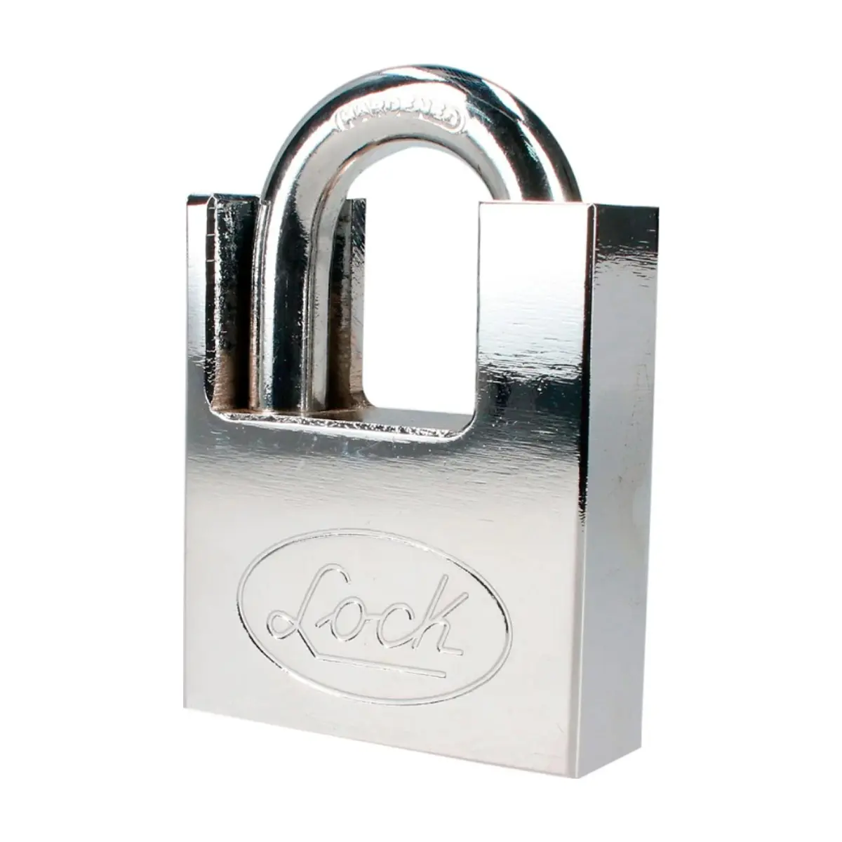Candado de acero antipalanca doble cerrojo 60 mm con llave de disco Lock L22A60DCSB
